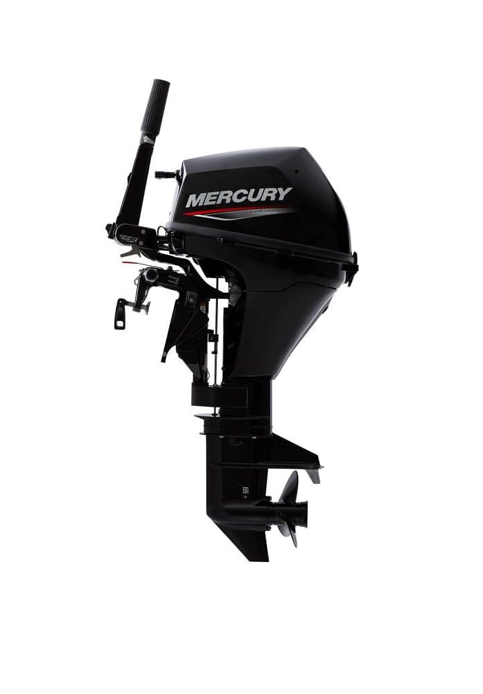 Amazon.com: Mercury 2.5 HP 4 行程船外機馬達舵柄15 英吋軸船